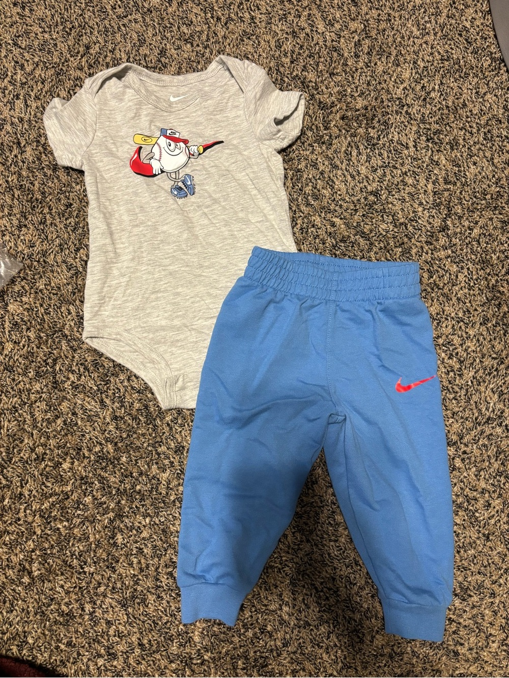 Nike Baby Pants and Onesie Set